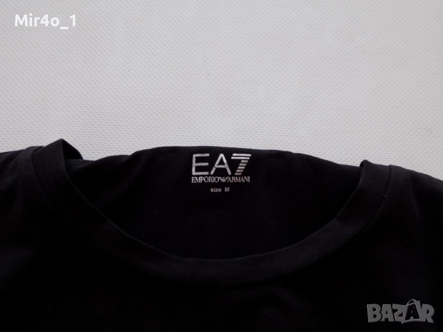 блуза emporio armani тениска фанела худи пуловер горнище суичър мъжка оригинална M, снимка 4 - Блузи - 50585686