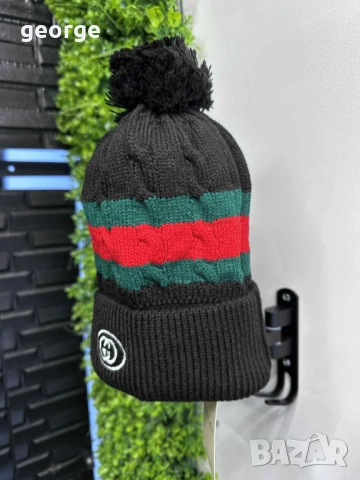 Зимна шапка Gucci - нова, снимка 4 - Шапки - 52376287