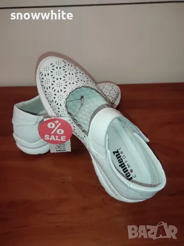 Чисто нови дамски обувки естествена кожа на Тенденз , снимка 3 - Маратонки - 47484266