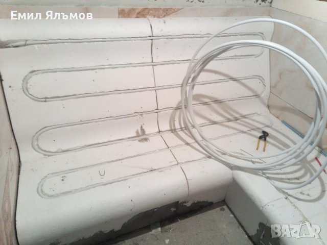 Пейки с отопление от стиропор, епс, снимка 1 - Ремонти на баня - 39085818