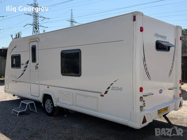 Каравана Bailey Olympus-Alu-Tech-Bodyshell(Не гние)MOVER/ГОЛЯМ ФОРСЕЛТ, снимка 4 - Каравани и кемпери - 55774630