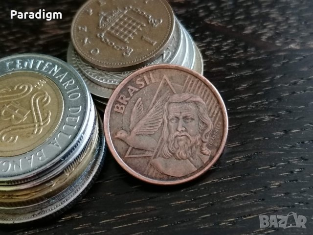 Монета - Бразилия - 5 центавос | 2011г., снимка 2 - Нумизматика и бонистика - 33882040