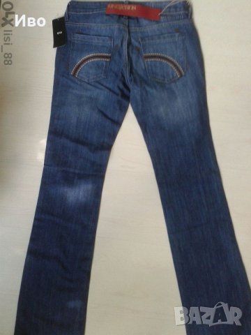 Спешно и изгодно чисто нови оригинални дамски дънки "манго" 27ми номер , снимка 2 - Дънки - 12005831