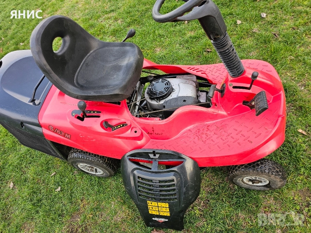ТРАКТОРНА КОСАЧКА BRIGGS&STRATTON/GARDEN. ITALY 🇮🇹. ПЕРФЕКТНА , снимка 12 - Градинска техника - 52628680