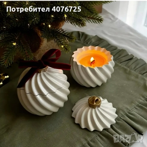 Керамични заготовки за свещи , снимка 2 - Декорация за дома - 52055161