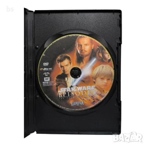 Star Wars 1 - Невидима заплаха DVD +R DL с бг аудио, снимка 4 - DVD филми - 51331977
