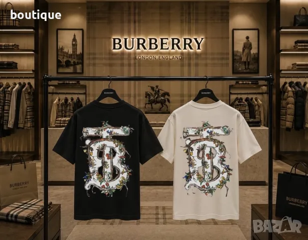 мъжки тениски Burberry , снимка 6 - Тениски - 55710248