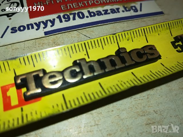TECHNICS ЕМБЛЕМА 3СМ 45ЛВ ИЛИ 4СМ 55ЛВ 0602231800, снимка 6 - Други - 39578467