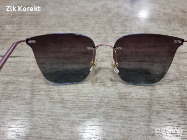 Италиански слънчеви очила с титаниеви рамки, снимка 11 - Слънчеви и диоптрични очила - 54149810