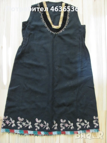 19век женска носия ,златна и сребърна сърма