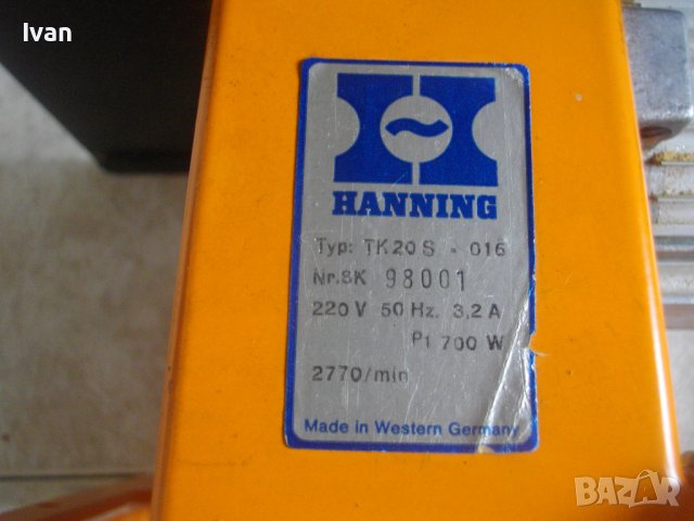 HANNING-700W-3,2А-Настолен Професионален Циркуляр-Промишлен/Индустриален-Ханинг, снимка 6 - Други инструменти - 40488056