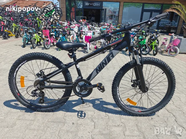 Промо велосипед 24" Passati NINJA черен, снимка 2 - Велосипеди - 56254592