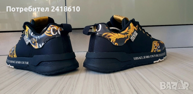 Versace Jeans Couture Mens Size 42 /27 см UK 7.5 US 8.5 ОРИГИНАЛ! Мъжки спортни - обувки !, снимка 2 - Спортно елегантни обувки - 53736668