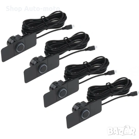 Парктроник за автомибил Automat-LED дисплей, 16.5мм, Черен, снимка 2 - Аксесоари и консумативи - 53168212