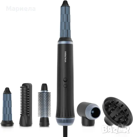 Air Styler Plus ,Четка с горещ въздух VITALmaxx 6 в 1 - Мултистайлер, снимка 3 - Маши за коса - 49921822