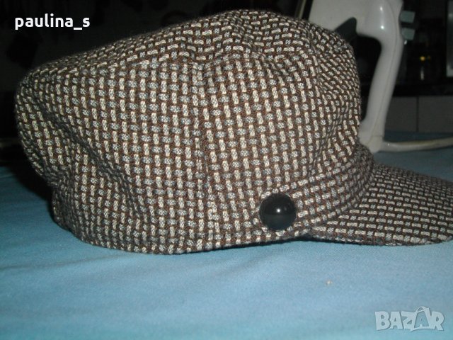 Нов вълнен каскет, снимка 2 - Шапки - 31238378