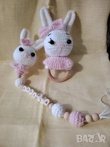 Бебешка дрънкалка или клипс за биберон  , снимка 11 - Други - 51173289