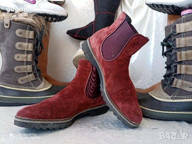 дамски боти N- 39 - 40 original basic GABOR® ,100% естествена кожа - велур, made in PORTOGAL, снимка 17 - Дамски боти - 44242449