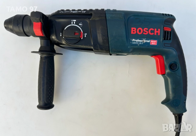 Bosch GBH 2-26 F - Професионален перфоратор 830W 2.7J, снимка 3 - Перфоратори - 51773536