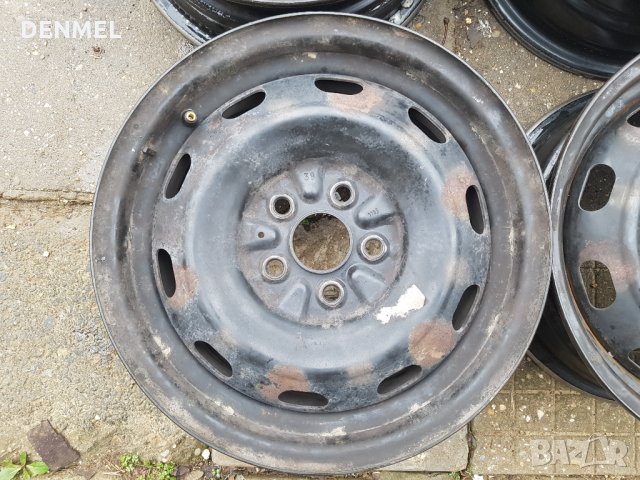 Железни за тойота 14 цола 5 болта, снимка 2 - Гуми и джанти - 31721196