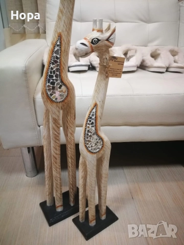 Жираф от дърво
