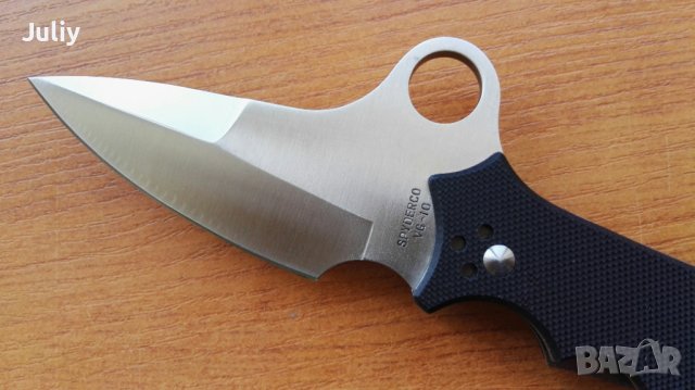 Сгъваем нож Spyderco Jot Singh Khalsa, снимка 14 - Ножове - 36753167