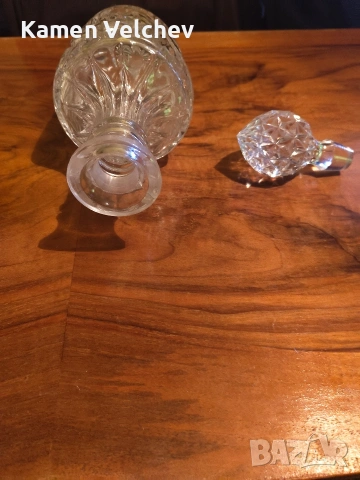 Уникална кристална гарафа..., снимка 3 - Сервизи - 53921921