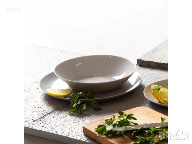 НОВИ! Сервиз за хранене 19 части Luminarc Diwali Granit , снимка 5 - Сервизи - 53988235