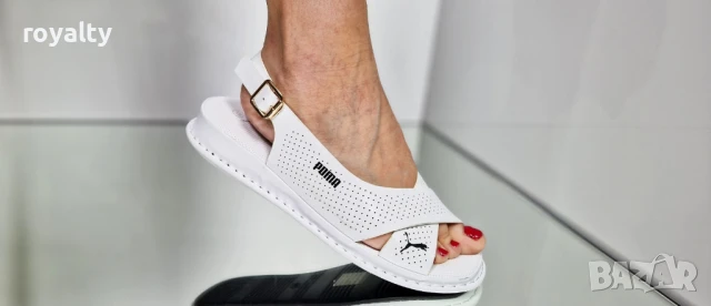 Puma бели дамски сандали , снимка 2 - Сандали - 51229485