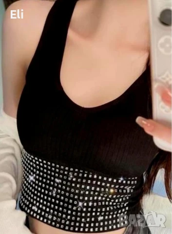 Универсални бюстиета с финни камъчета , снимка 3 - Корсети, бюстиета, топове - 51258599