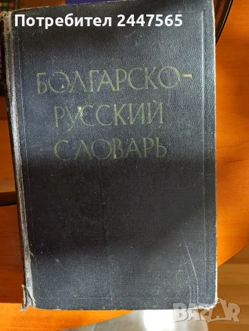 Два речника" Българо-руски език"