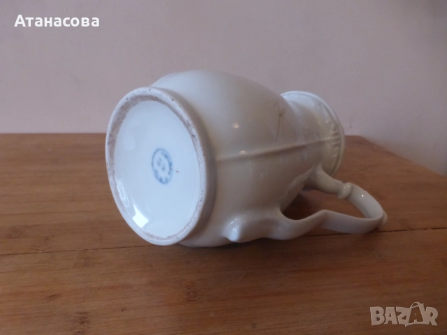 Кана български порцелан Коста Йорданов Видин 1960 г 3, снимка 8 - Аксесоари за кухня - 52511439