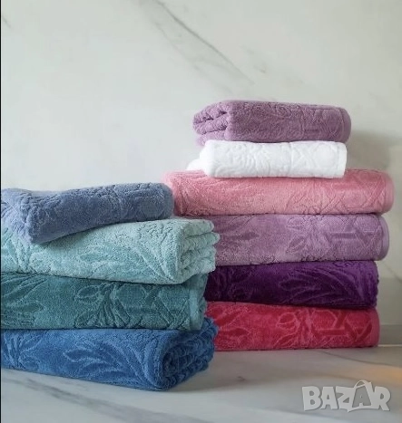 Комплекти от луксозни хавлиени кърпи, снимка 10 - Хавлиени кърпи - 52773384