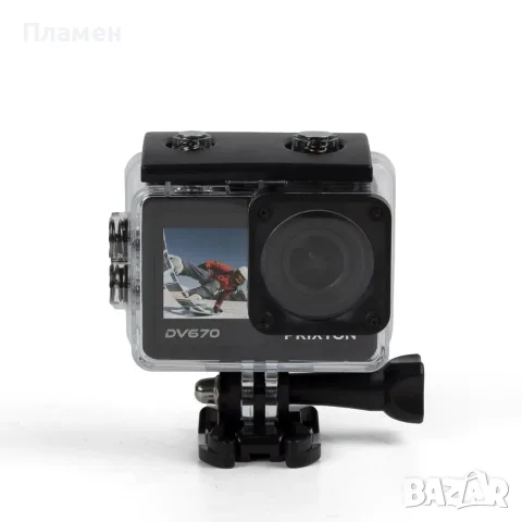 Prixton DV670 4K Двойна Екранна Екшън Камера, снимка 4 - Камери - 55868003