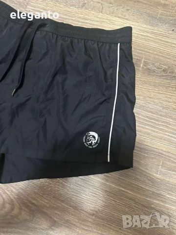 Оригинални Мъжки  шорти Diesel, Черен, Размер XXL, снимка 3 - Спортни дрехи, екипи - 51205657