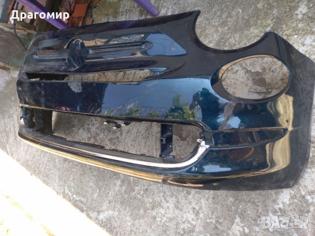 Предна броня за Fiat 500 след 2015 г. - за ремонт, снимка 4 - Части - 29416468