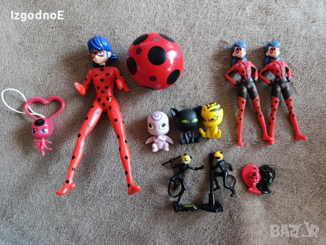 Лот играчки Калинката и черния котарак