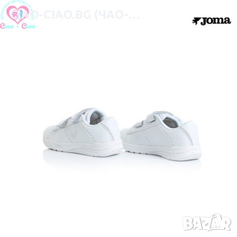 №35,36, Бели детски маратонки JOMA, модел PLAY 21 с велкро, снимка 4 - Детски маратонки - 44144953