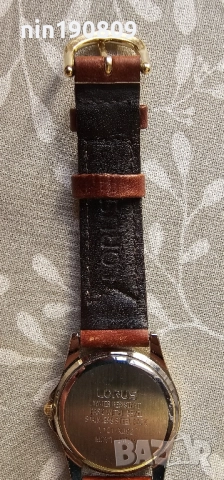 Винтидж двуцветен часовник Lorus by Seiko с Мики Маус, модел Y121-X092, снимка 3 - Дамски - 51535537