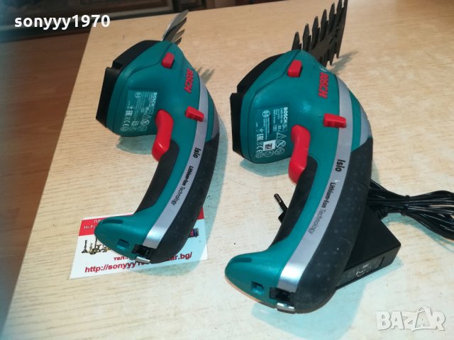 bosch li-ion 2бр внос швеицария, снимка 2 - Градинска техника - 29921124