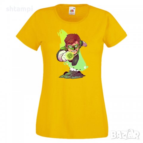 Дамска тениска DC Green Lantern Star Wars Игра,Изненада,Подарък,Геймър,, снимка 10 - Тениски - 36787174