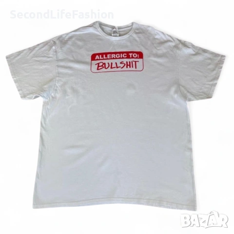 Delta Pro мъжка тениска винтидж Alergic to bullshit размер XXL