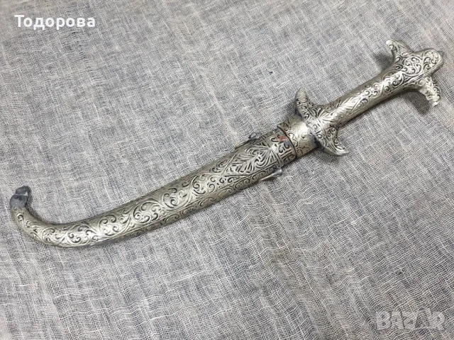 Оригинална ритуална кама,кинжал,кумая, снимка 5 - Антикварни и старинни предмети - 49418153