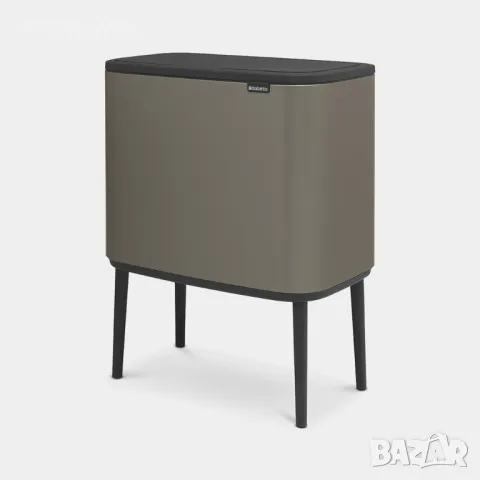 Кош за смет Brabantia Bo Touch 316043 33литра кош за отпадъци разделно събиране 3 отделения, снимка 3 - Други стоки за дома - 48994099