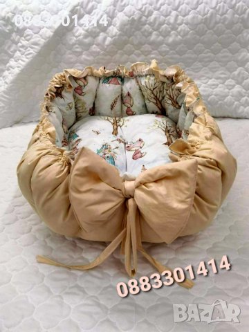 Гнездо за бебе с активна гимнастика , снимка 2 - Бебешки легла и матраци - 39390636