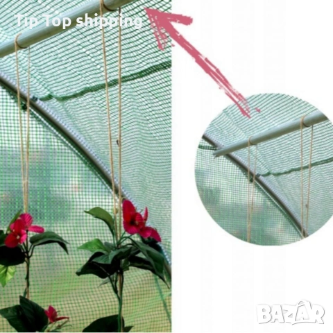 Компактна бяла оранжерия - професионална защита и идеални условия за вашите култури - 3 х 2 х 2м, снимка 4 - Оранжерии - 53897124