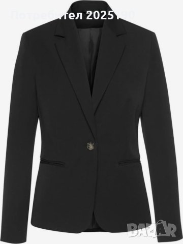 Дамско черно сако Н&М 