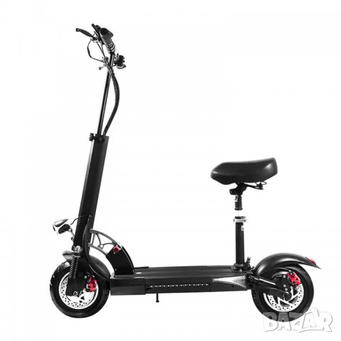 Електрическа тротинетка със седалка ТОП! 1000W Мощна голяма за възрастни, електрически скутер офроуд, снимка 4 - Скейтборд, ховърборд, уейвборд - 36643328