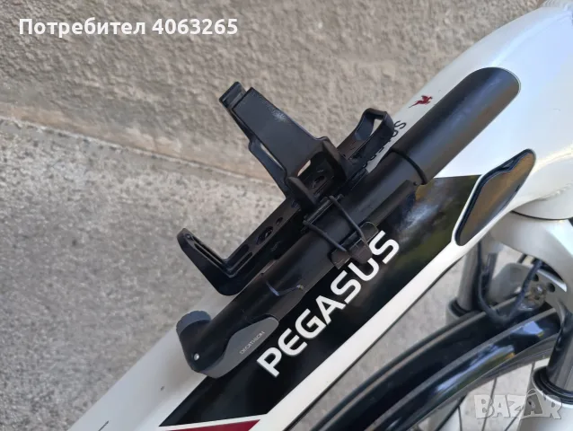 Електрически алуминиев велосипед Pegasus 28 цола, снимка 7 - Велосипеди - 56084103