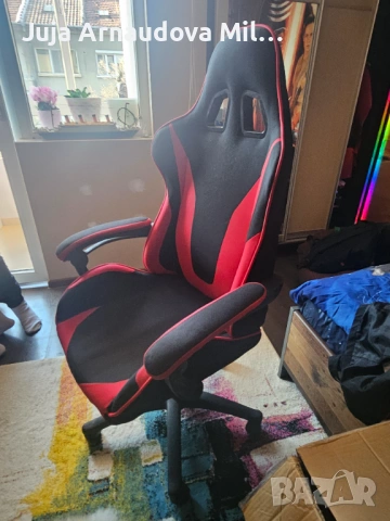 Геймърски стол, снимка 2 - Геймърски - 54112985